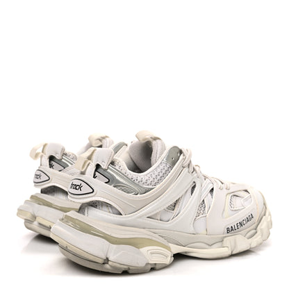 Balenciaga Rubber Mesh Fabric Monocolor Recycled Sole Womens Track Sneakers 36 White 5 of 10