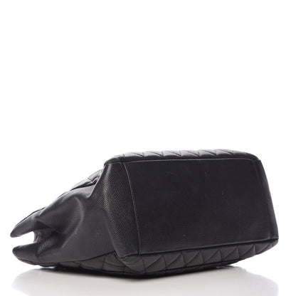 Chanel Caviar Quilted Grand Shopping Tote GST Black 4 of 15