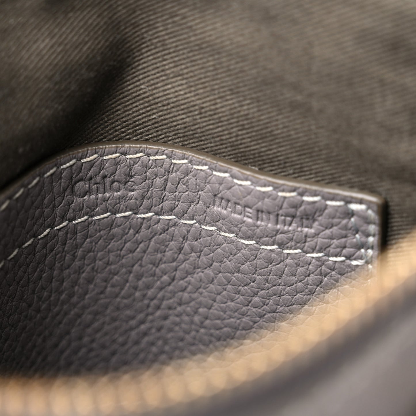 Calfskin Mini Marcie Satchel Cashmere Grey