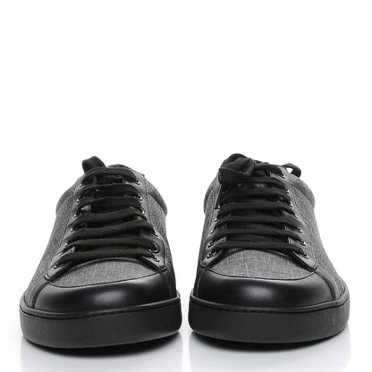 Gucci GG Supreme Monogram Sneakers 12 Black 2 of 10