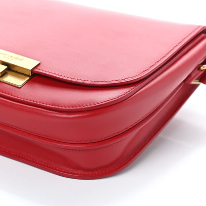 Saint Laurent Calfskin Betty Messenger Red 8 of 9