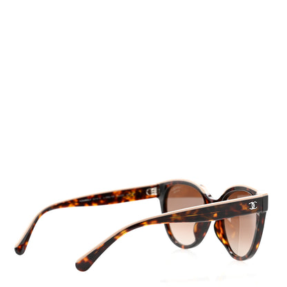 Chanel Acetate Polarized CC Butterfly Sunglasses 5414-A Tortoise 4 of 8