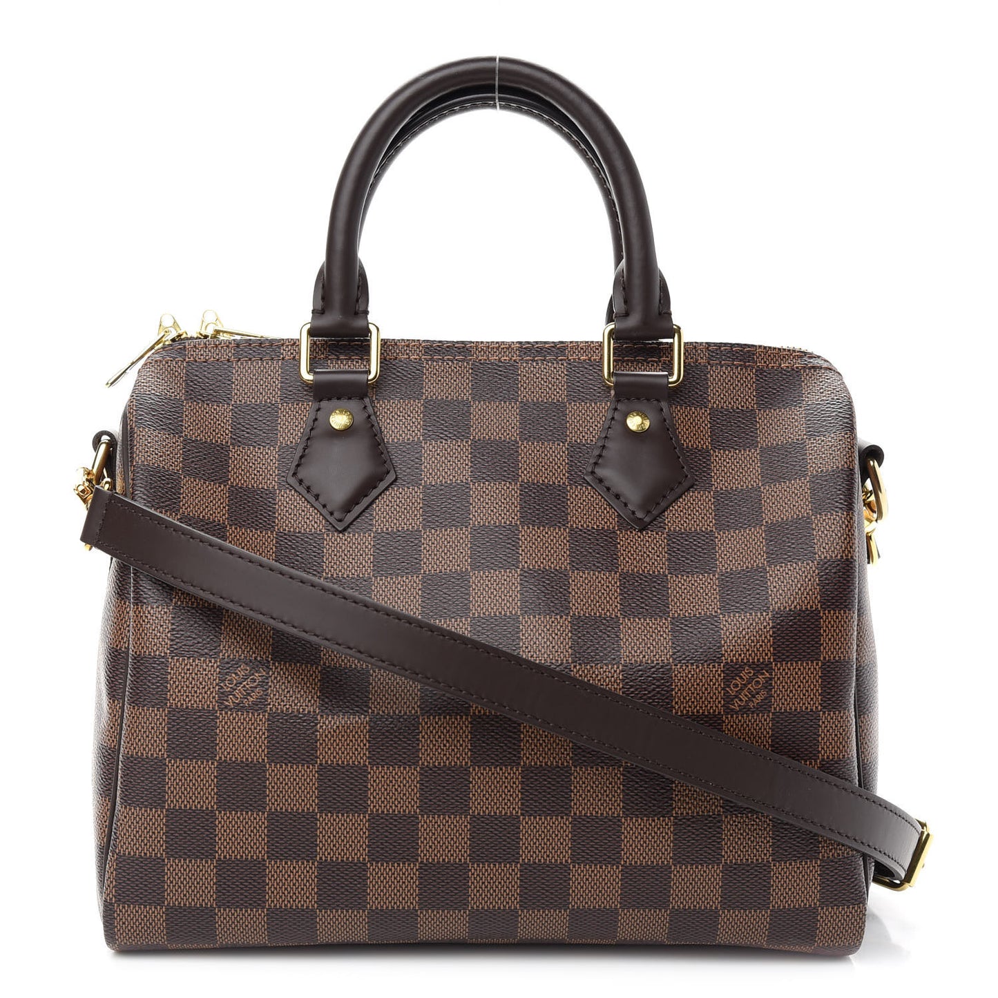 Damier Ebene Speedy Bandouliere 25