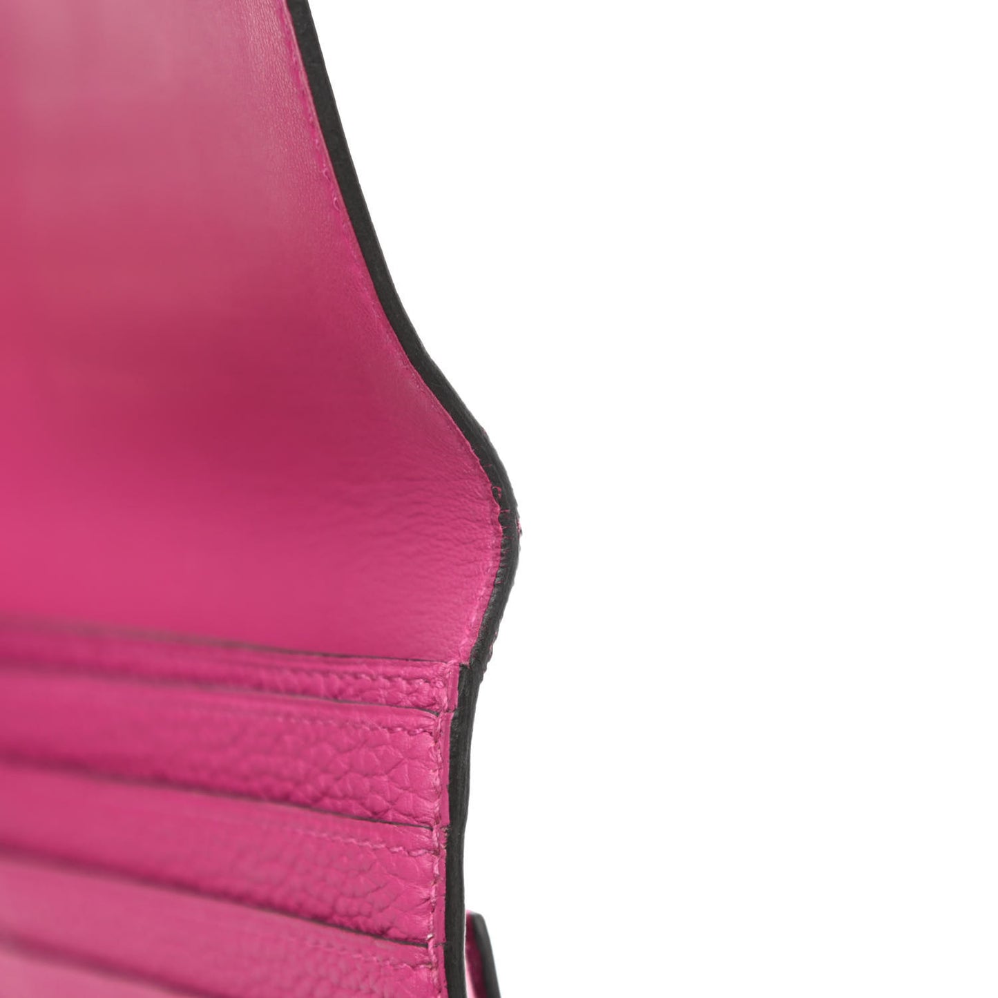 Togo Dogon Recto Verso Wallet Rose Poupre