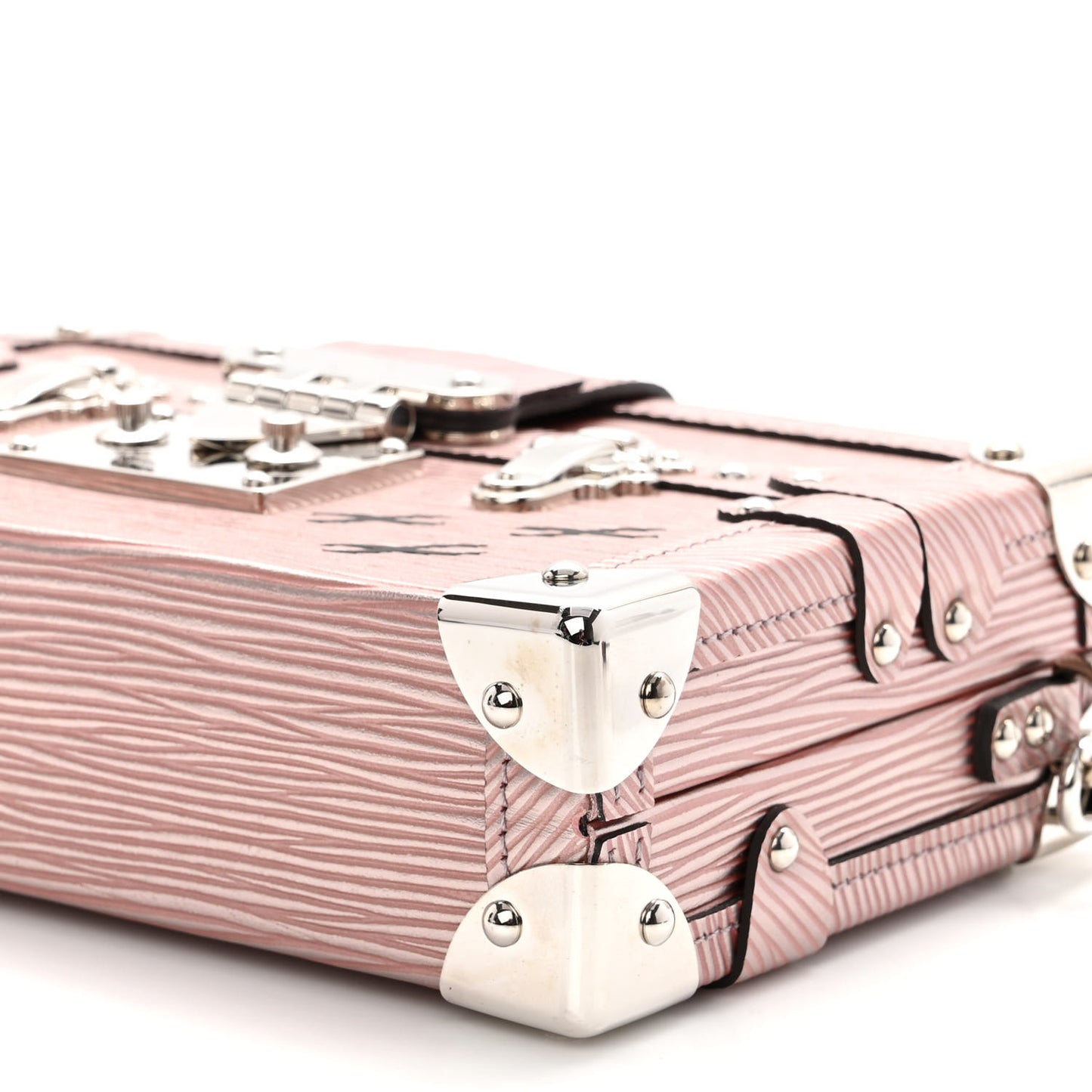 Epi Petite Malle Rose Gold