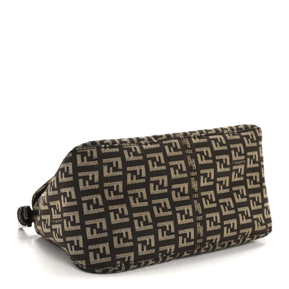 Fendi Zucchino Vitello Mini Mama Baguette Testa di Moro Beige 4 of 12