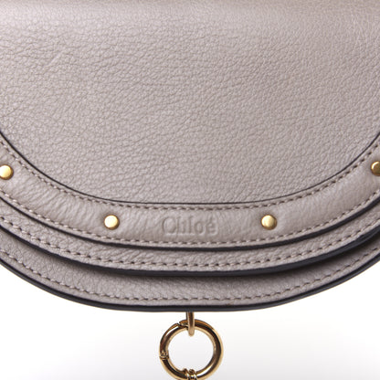Chloe Calfskin Small Nile Bracelet Minaudiere Bag Motty Grey 10 of 14