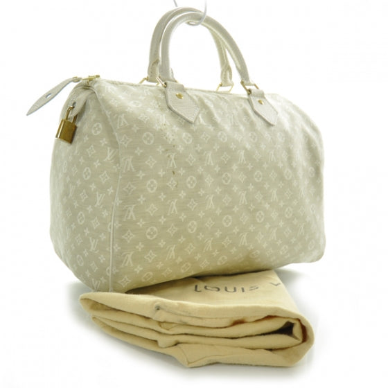 Louis Vuitton Mini Lin Speedy 30 Dune 3 of 9
