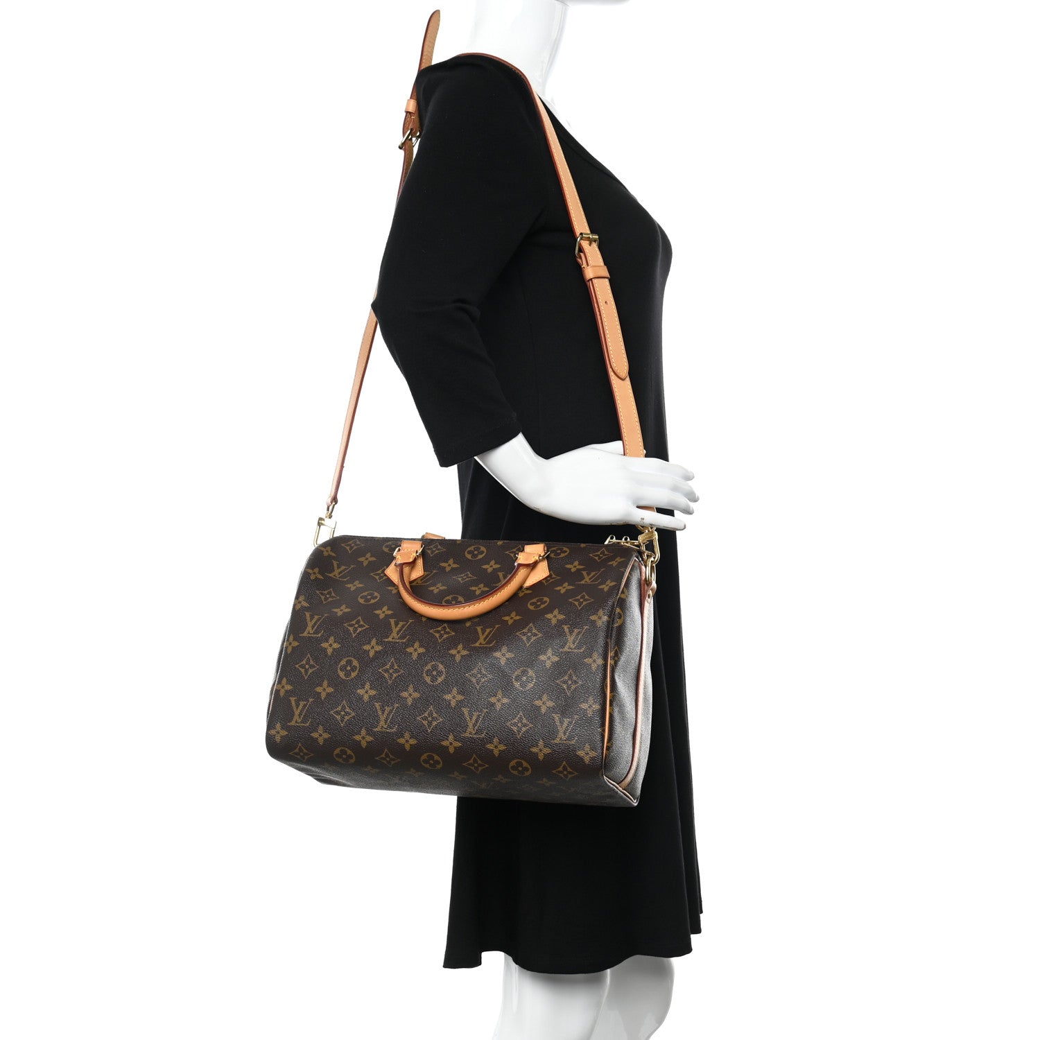 Louis Vuitton Monogram Speedy Bandouliere 30 2 of 11