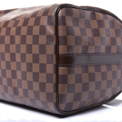 Louis Vuitton Damier Ebene Speedy Bandouliere 35 9 of 12