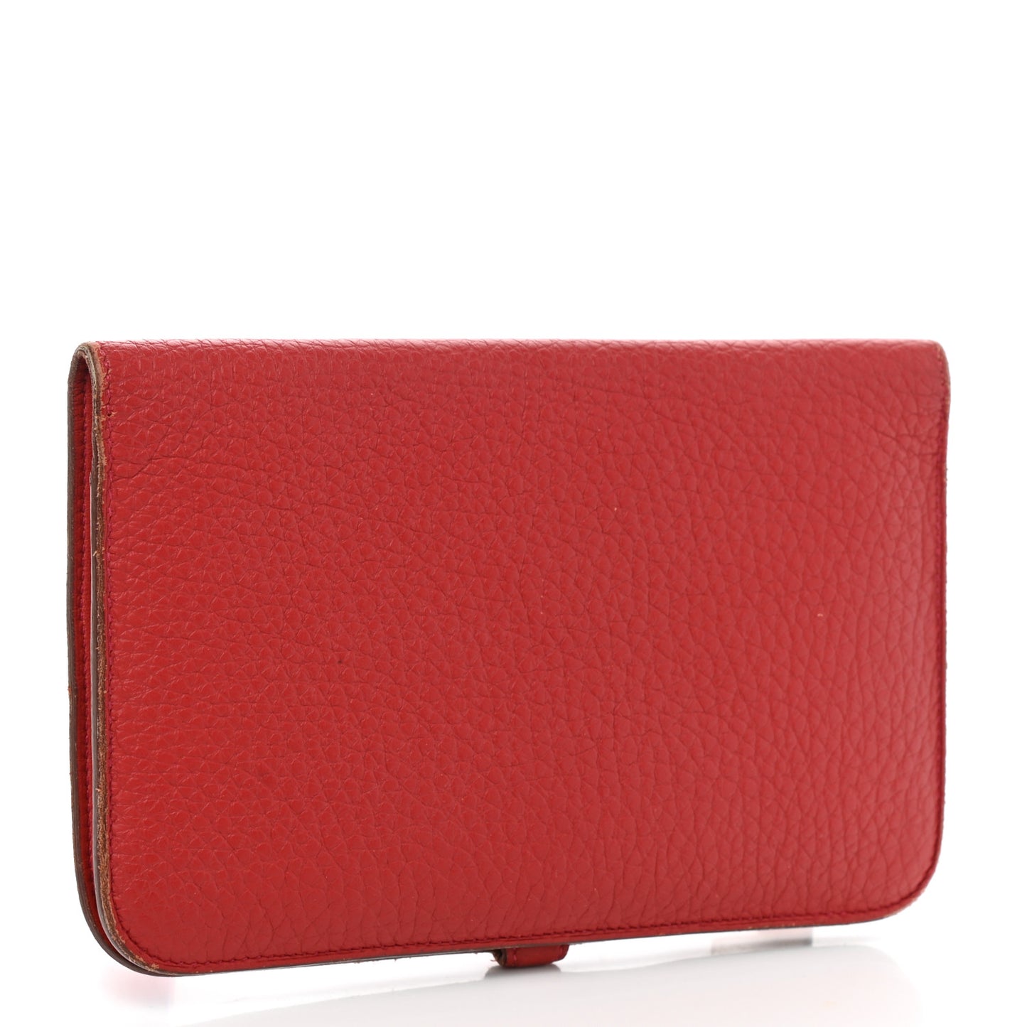 Togo Dogon Duo Wallet Rouge Casaque