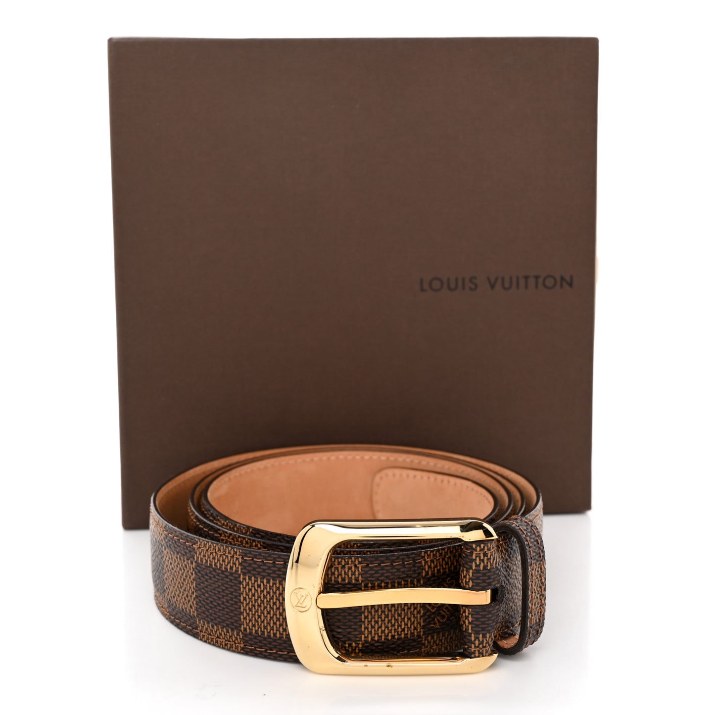 Damier Ebene 30mm Ellipse Belt 40 100