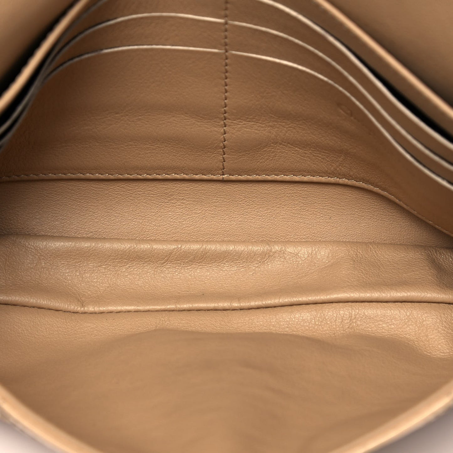 Patent Cannage New Lock Pouch Beige