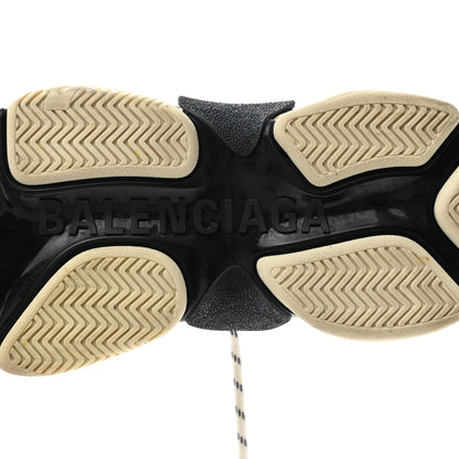 Balenciaga Fabric Mesh Womens Triple S Sneakers 36 Beige Black 8 of 9