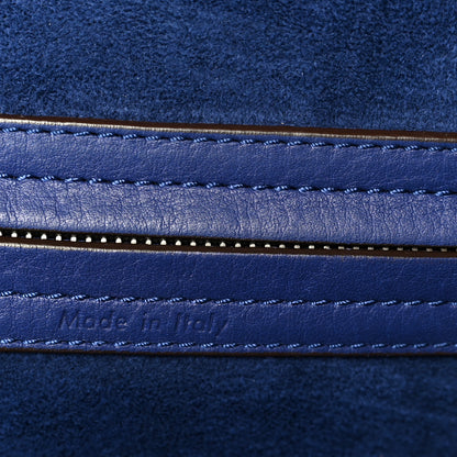 Celine Supple Calfskin Medium Phantom Luggage Indigo 7 of 9