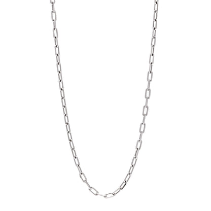 Cartier 18K White Gold Santos De Cartier Link Necklace 1 of 5