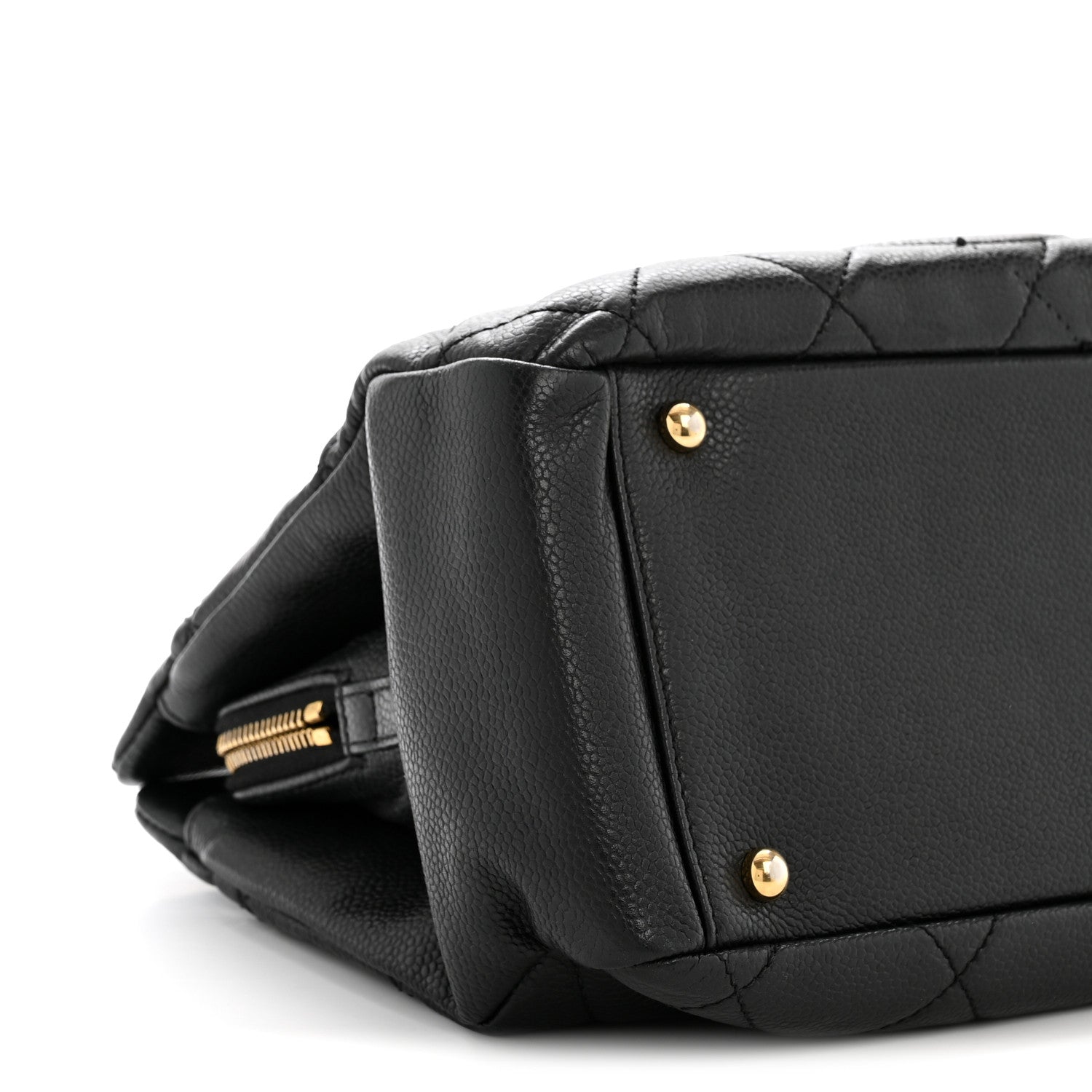 Chanel Caviar Quilted Timeless CC Soft Tote Black 9 of 14