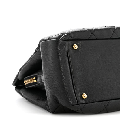 Chanel Caviar Quilted Timeless CC Soft Tote Black 9 of 14