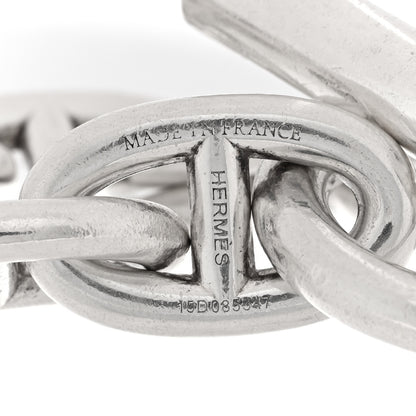 Hermes Sterling Silver TGM Chaine d'Ancre Bracelet 3 of 3