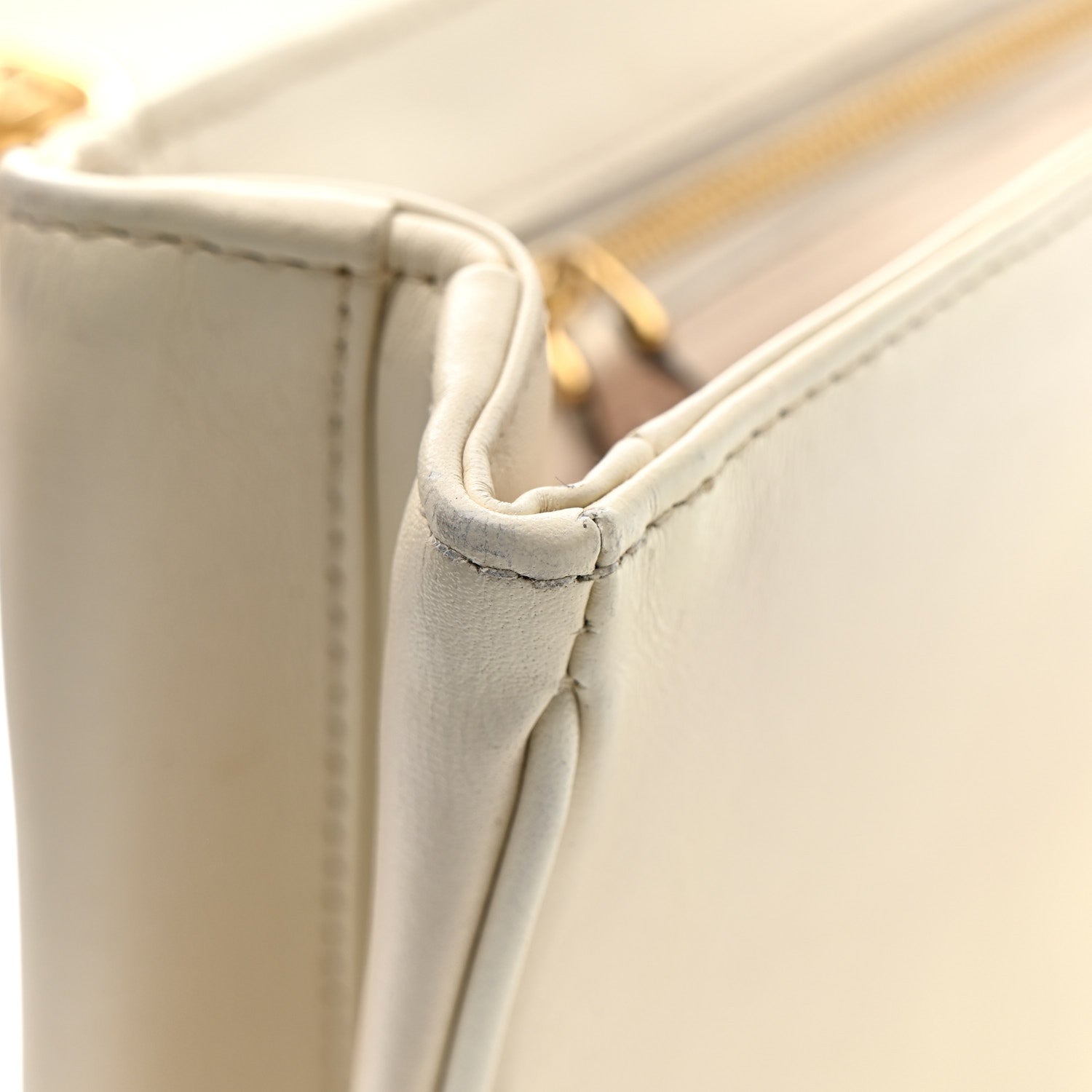 Gucci Vitello Palmellato Lux Crystal Medium Rajah Shoulder Bag Mystic White Multicolor 13 of 17
