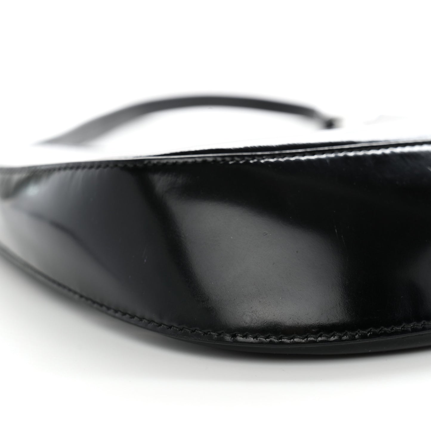 Spazzolato Cleo Shoulder Bag Black