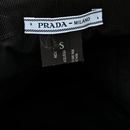 Prada Shetland Chevron Racing Logo Womens Bucket Hat S Brown Multicolor 8 of 8
