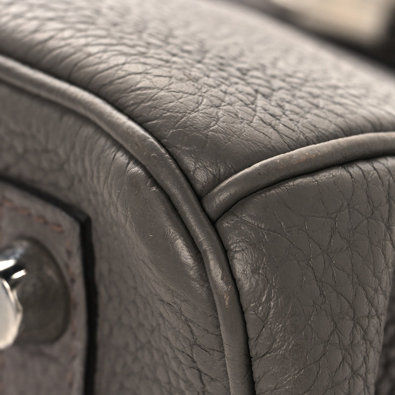 Hermes Togo Birkin 25 Etain 10 of 15