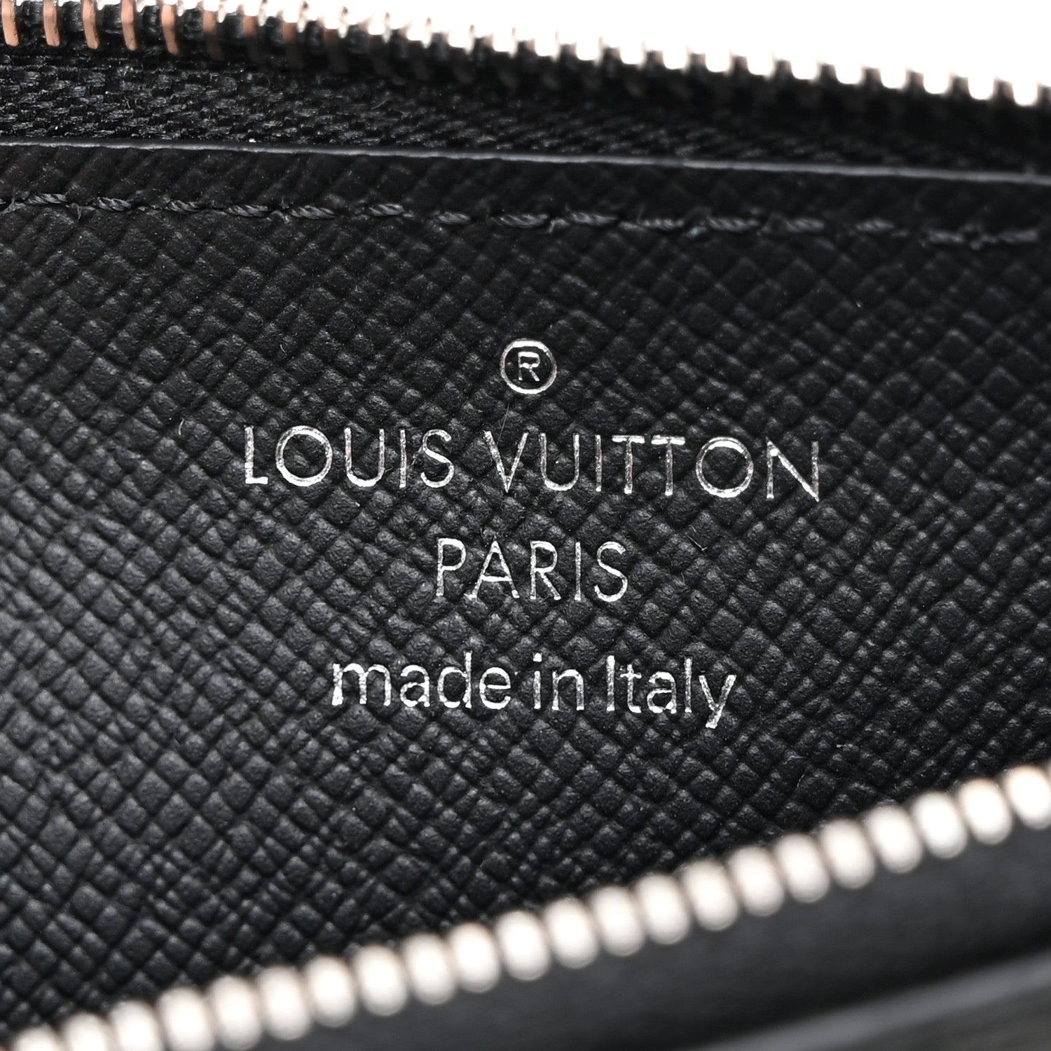 Louis Vuitton Monogram Eclipse Taiga Coin Card Holder 6 of 6