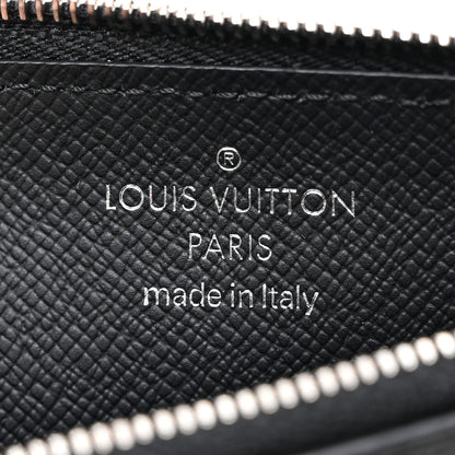Louis Vuitton Monogram Eclipse Taiga Coin Card Holder 6 of 6