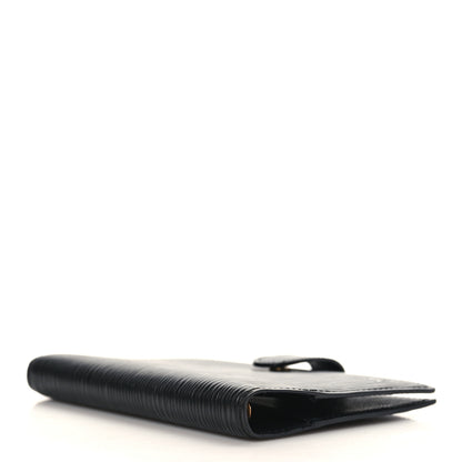Louis Vuitton Epi Small Ring Agenda Cover Black 4 of 6