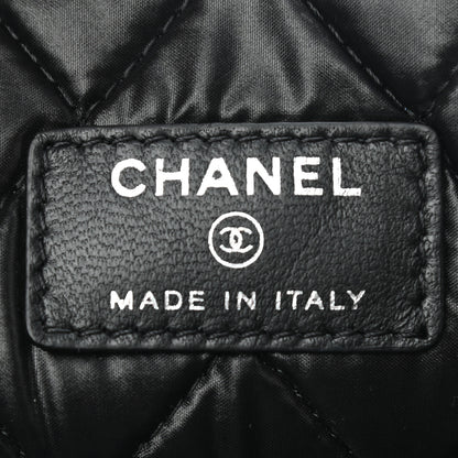Chanel Tweed Lambskin Quilted Small Case Black 5 of 6