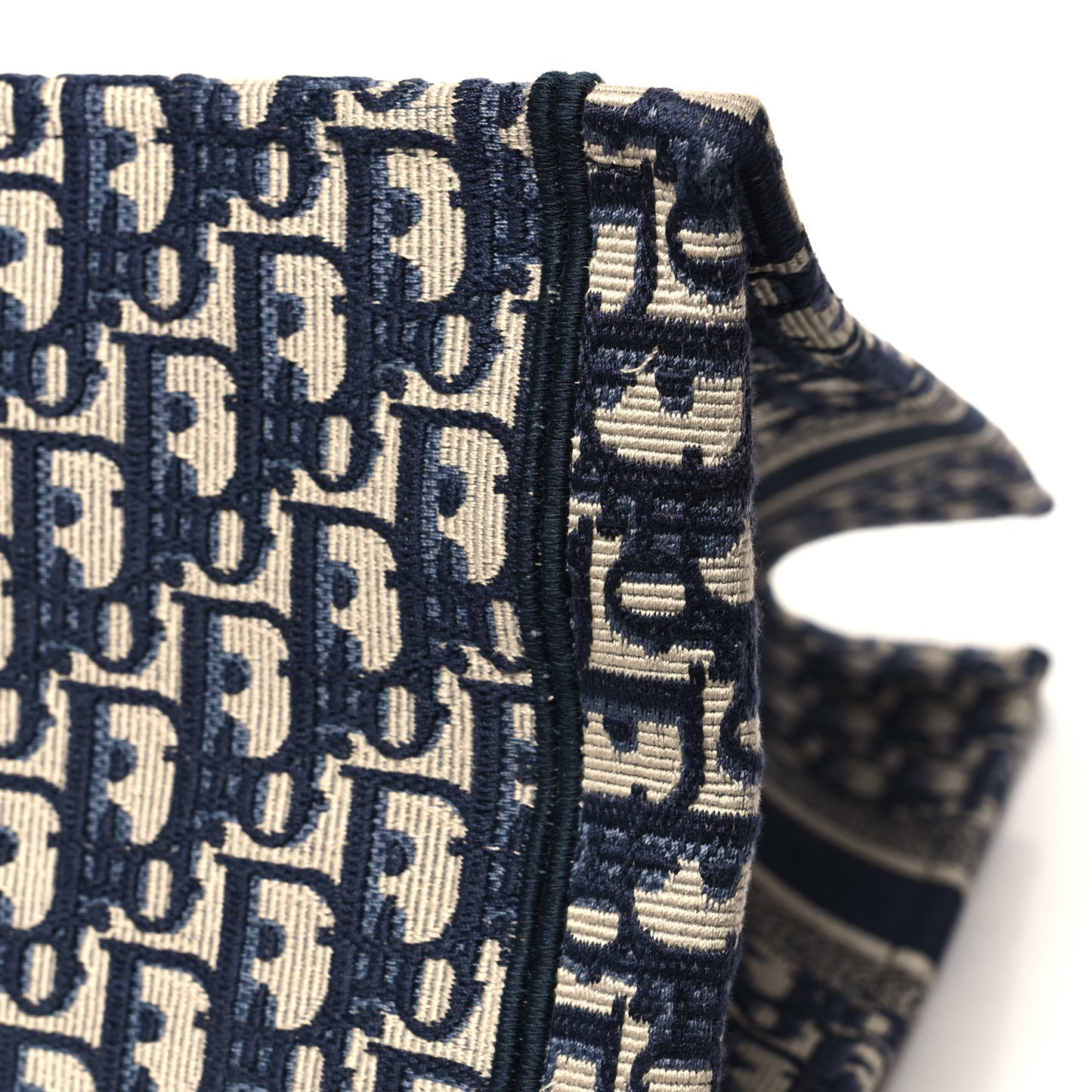 Oblique Large Book Tote Blue Multicolor