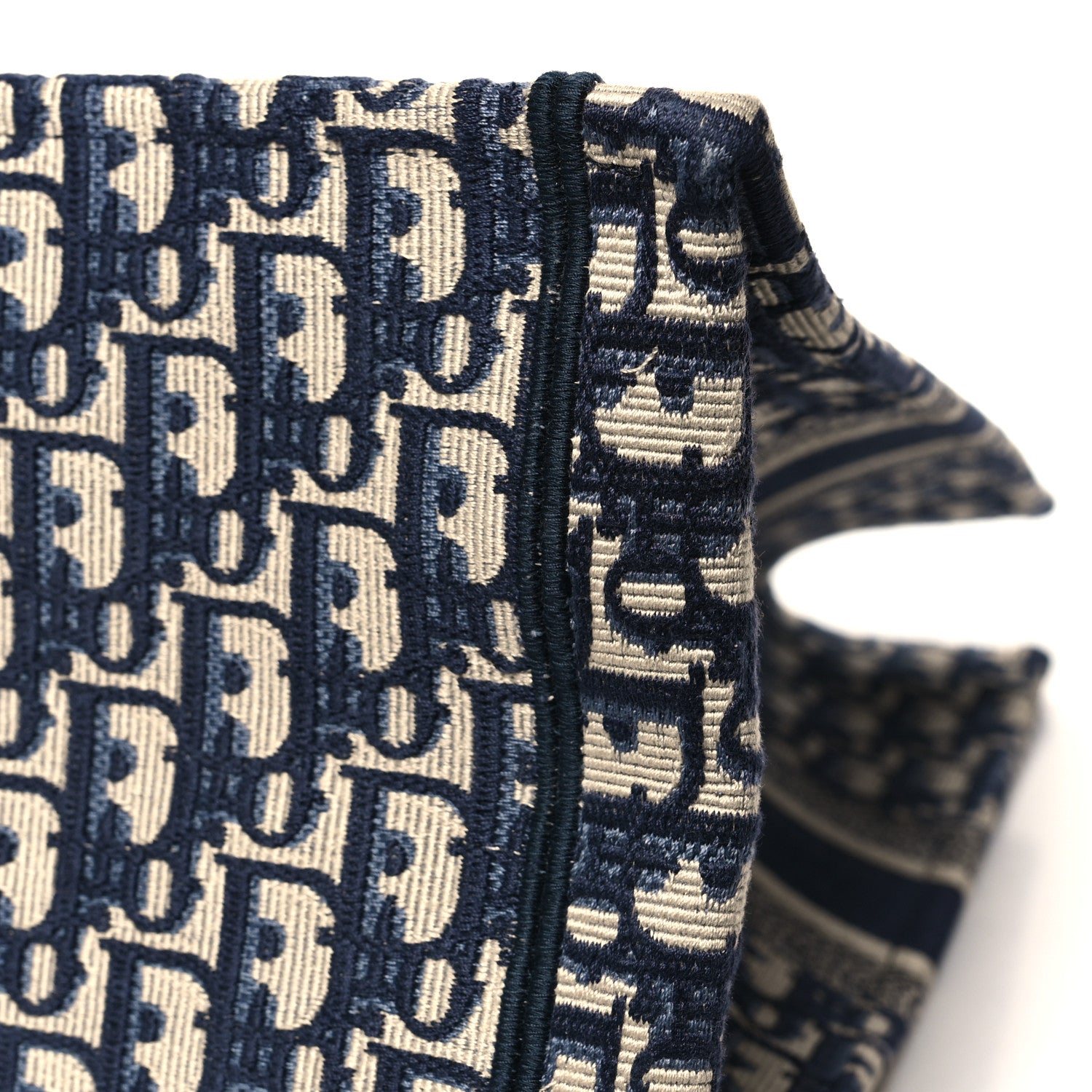 Christian Dior Oblique Large Book Tote Blue Multicolor 13 of 14