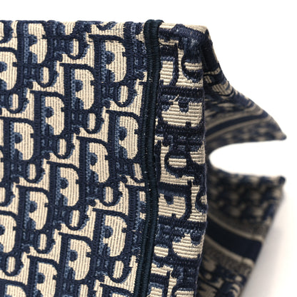 Christian Dior Oblique Large Book Tote Blue Multicolor 13 of 14