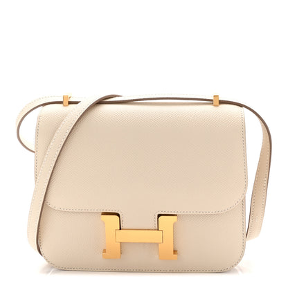 Hermes Epsom Constance 18 Craie 1 of 12
