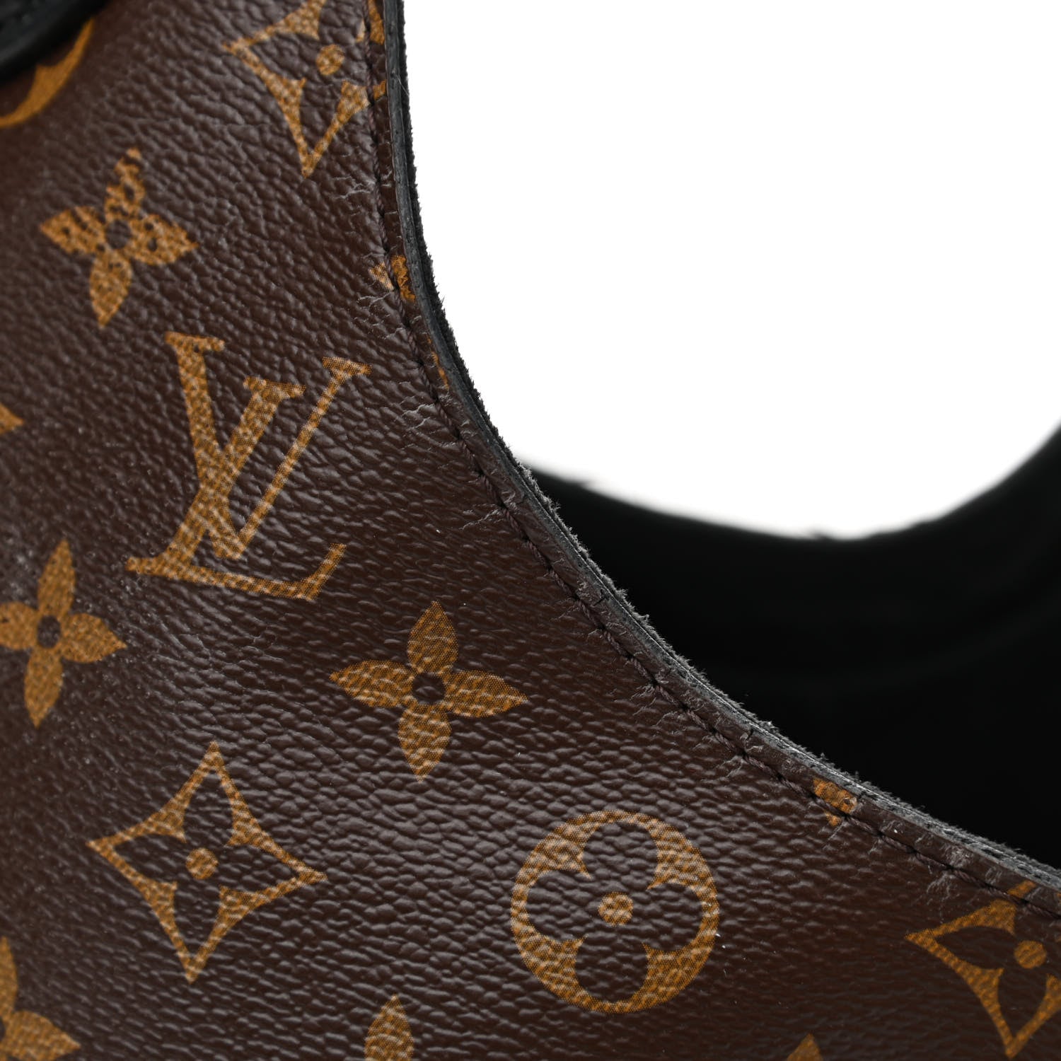 Louis Vuitton Monogram Flower Hobo Black 24 of 28