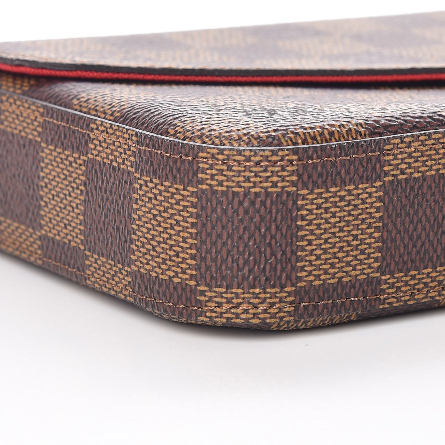 Damier Ebene Pochette Felicie Chain Wallet