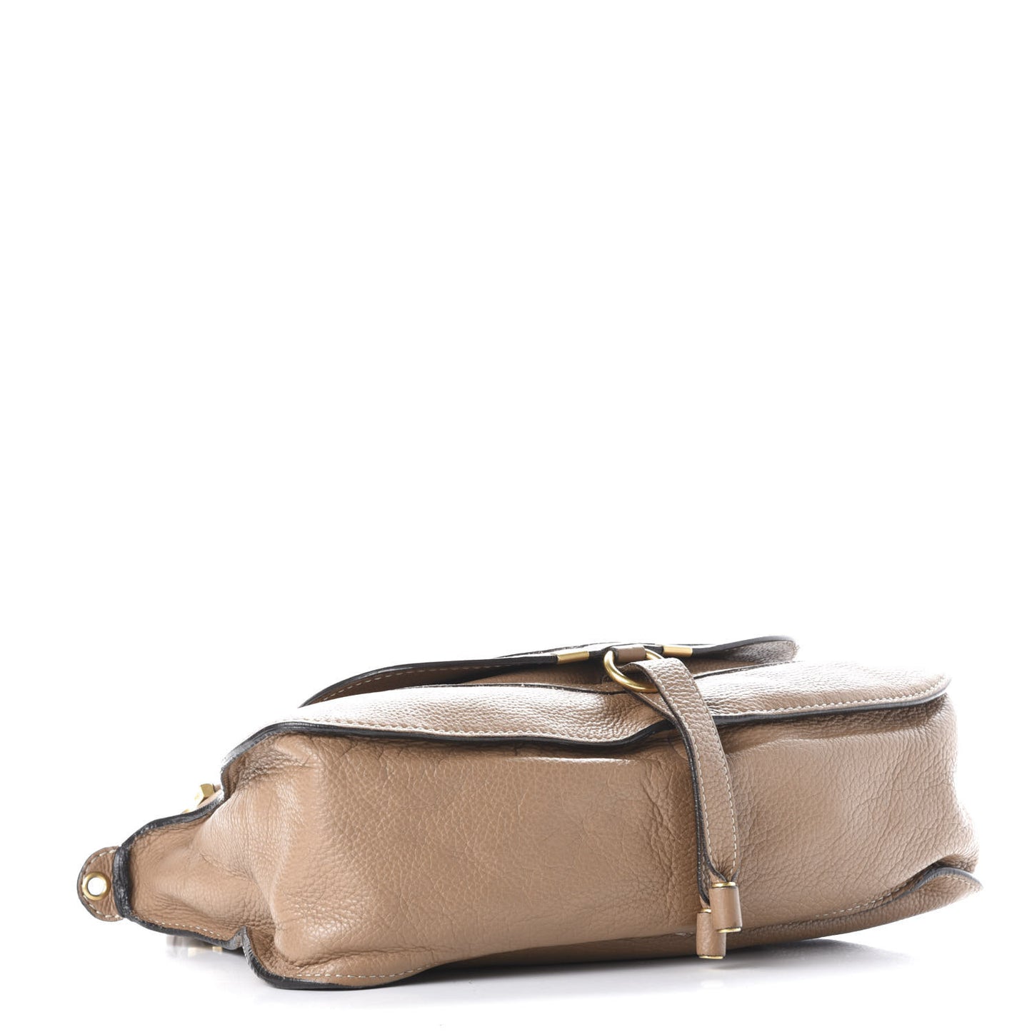 Calfskin Medium Marcie Satchel Nut