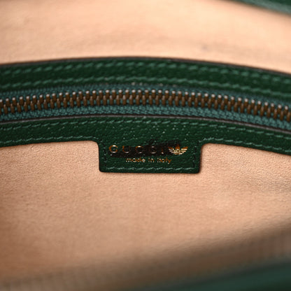 Gucci X Adidas Textured Dollar Calfskin Stripe Studded Large Diana Tote Bag Green Multicolor 6 of 10