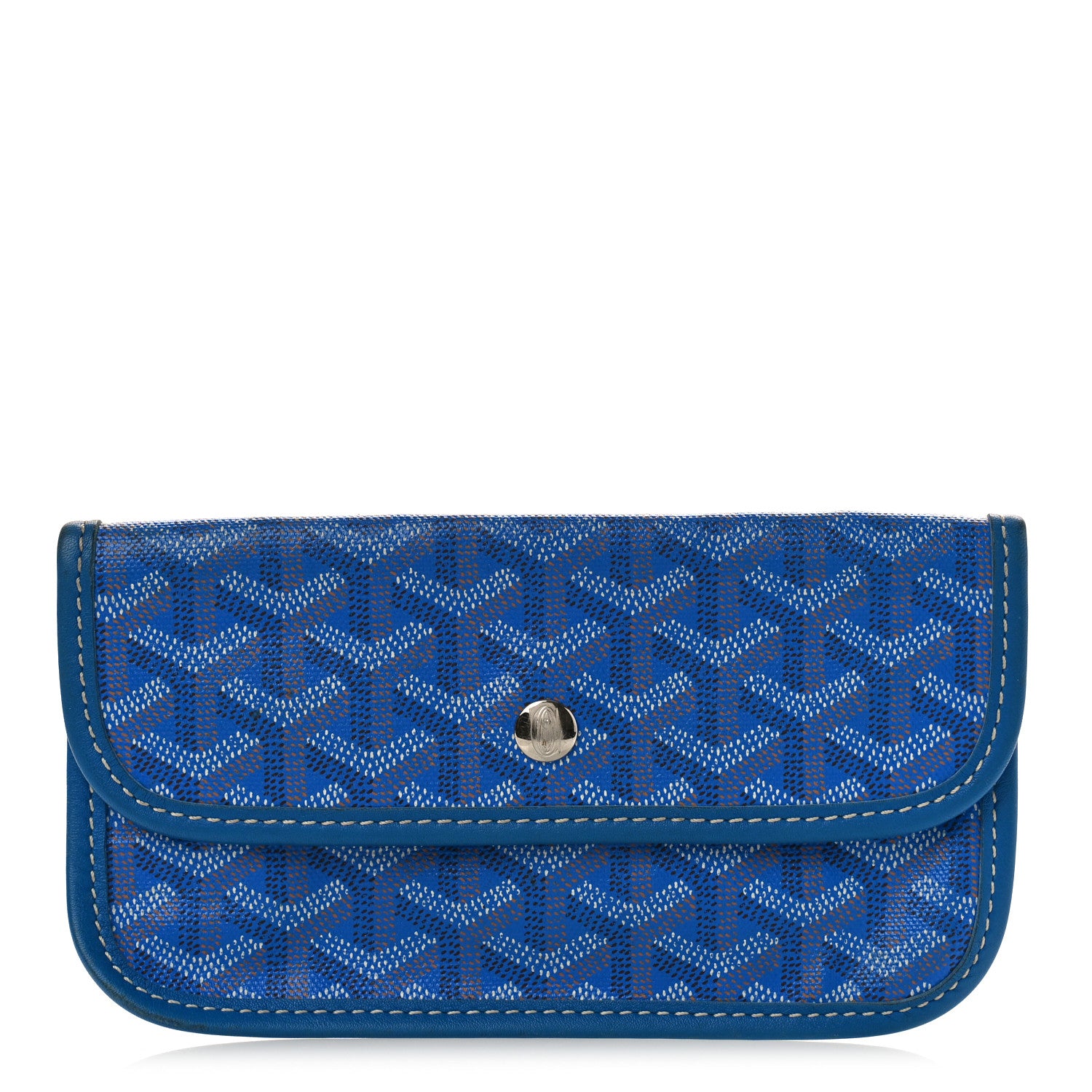 Goyard Goyardine Pouch Sky Blue 1 of 9
