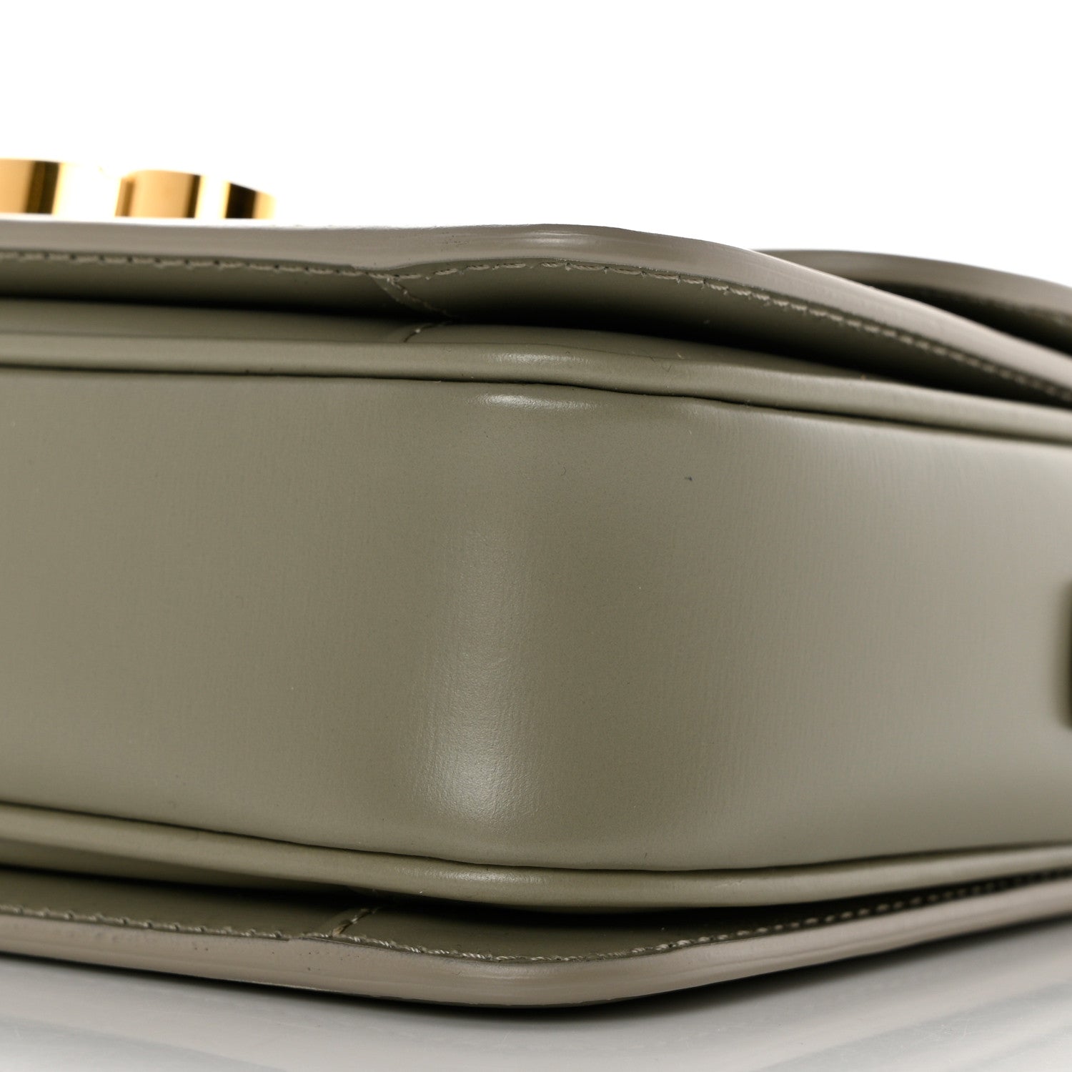 Celine Shiny Calfskin Teen Triomphe Green Clay 11 of 11