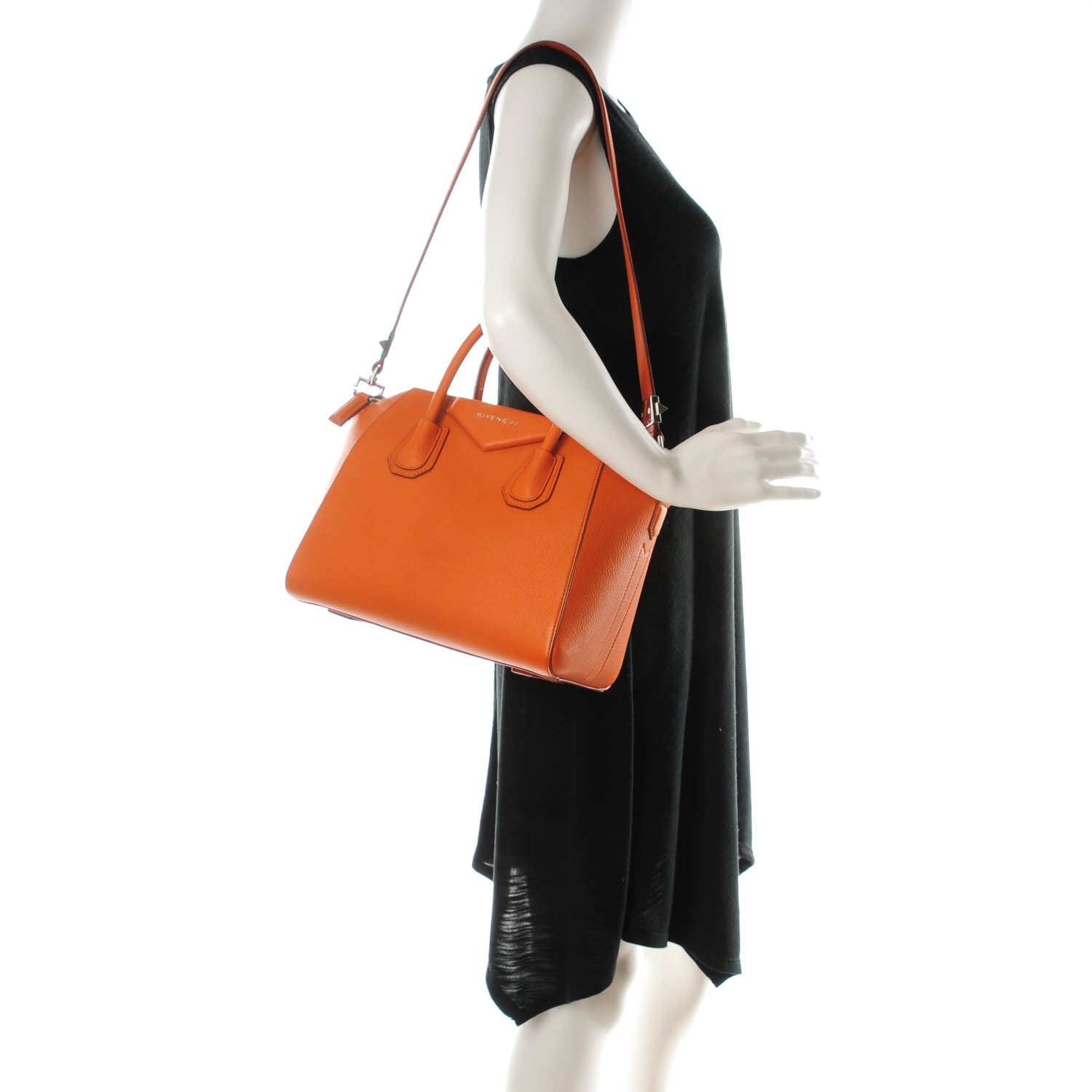 Givenchy Sugar Goatskin Small Antigona Rust 2 of 8
