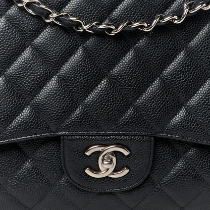 Chanel Caviar Quilted Maxi Single Flap Black 9 of 11