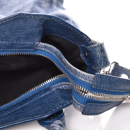 Balenciaga Agneau Giant 12 Silver Hardware Town Bleu Cobalt Bleu Electric 9 of 13