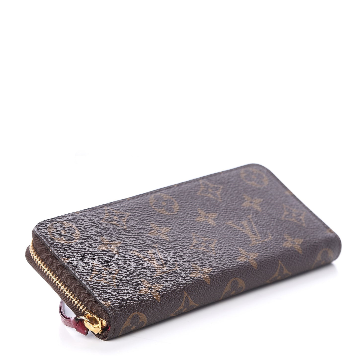 Monogram Clemence Wallet Fuchsia