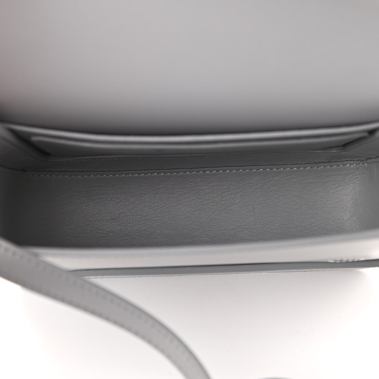 Smooth Calfskin Small Grace Bag Grey
