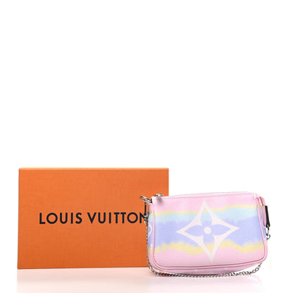Louis Vuitton Monogram Escale Mini Pochette Accessories Pastel 9 of 9