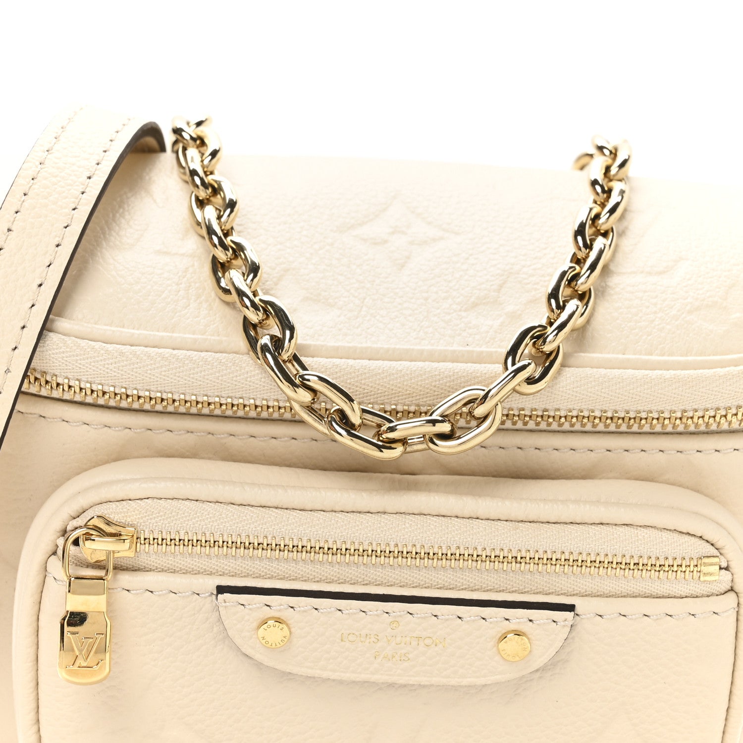 Louis Vuitton Empreinte Mini Bumbag Cream 7 of 10