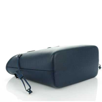 Louis Vuitton Epi Neverfull MM Indigo 5 of 10