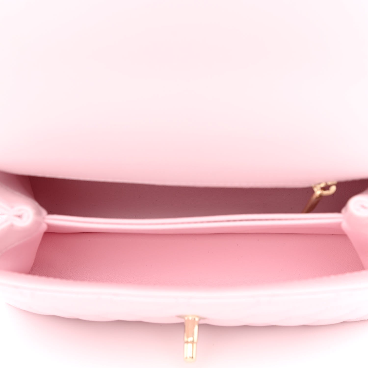 Chanel Caviar Quilted Mini Coco Handle Flap Light Pink 5 of 11